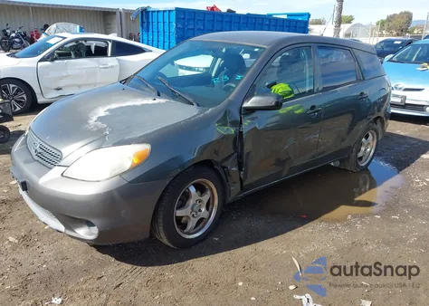 2007 Toyota Matrix z USA, uszkodzony, nr VIN 2T1KR32EX7C665206